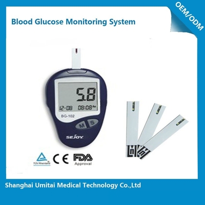 Προσαρμοσμένες συσκευές ISO13485 δοκιμής ζάχαρης αίματος μετρητών γλυκόζης αίματος εγκεκριμένες